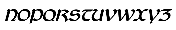 Cyrodiil Bold Italic Font UPPERCASE