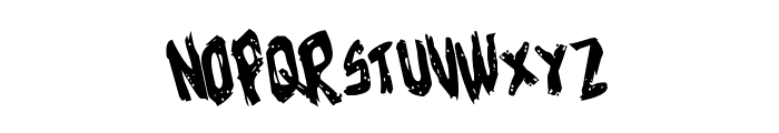Cyrus the Virus Rotate Font UPPERCASE
