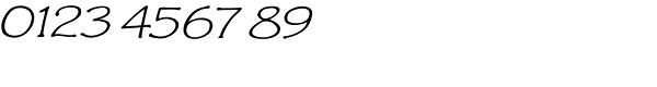 Czaristane Expanded Oblique Font OTHER CHARS