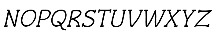 Czaristite Bold Oblique Font UPPERCASE