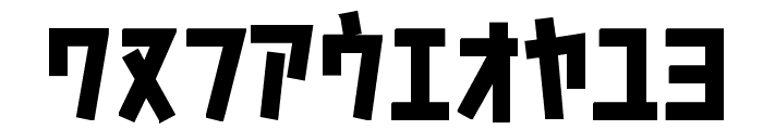 D3 Caramelism Katakana Bold Font OTHER CHARS