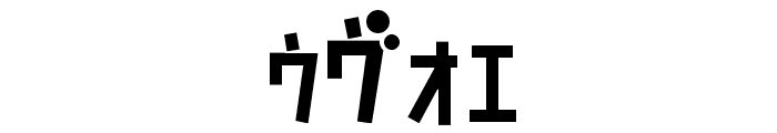 D3 Caramelism Katakana Font OTHER CHARS