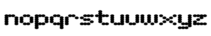 D3 Electronism Font LOWERCASE