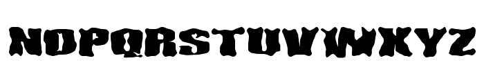 D3 Ghostism-Regular Font UPPERCASE