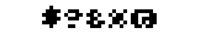 D3 Popbitmapism Font OTHER CHARS