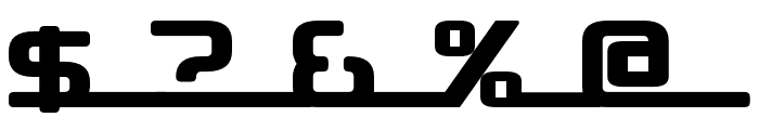 D3 Roadsterism Long Font OTHER CHARS