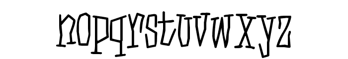 D3 Skullism Alphabet Font LOWERCASE