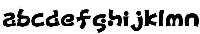 D3 Toyism Alphabet Font LOWERCASE