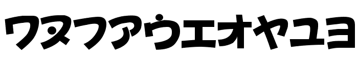 D3 Toyism Katakana Font OTHER CHARS