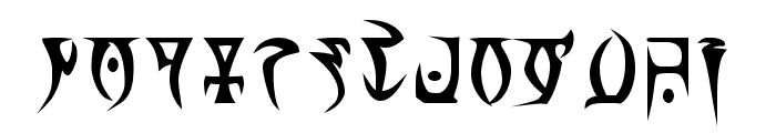 Daedra Bold Font LOWERCASE