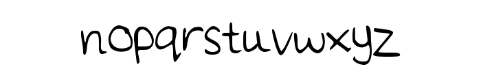 Daisies Font LOWERCASE