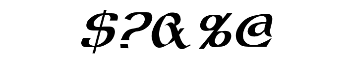 Dalelands Uncial Italic Font OTHER CHARS