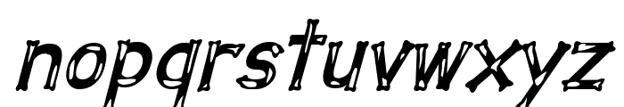 Dalmata Dream Bold Italic Font LOWERCASE