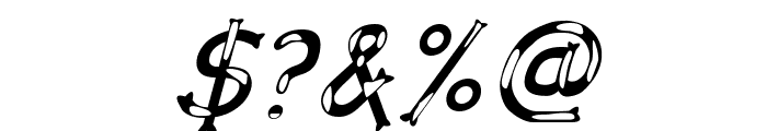 Dalmata Dream Italic Font OTHER CHARS