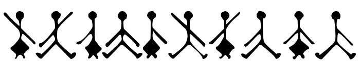 DancingMen Font OTHER CHARS