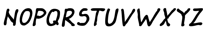 Darbog Bold Italic Font LOWERCASE
