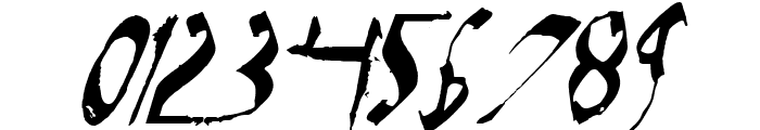 Dark Horse Italic Font OTHER CHARS