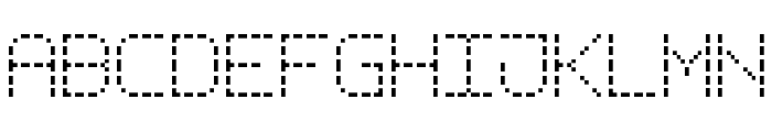 Dash Pixel-7 Font LOWERCASE