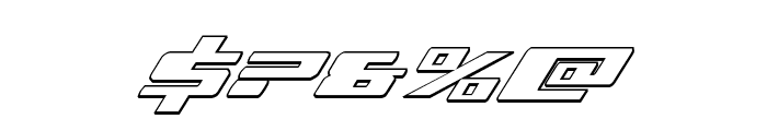 Dassault 3D Italic Font OTHER CHARS
