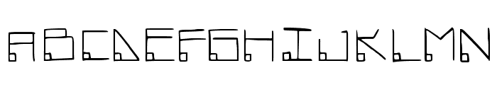 Datamost Font LOWERCASE