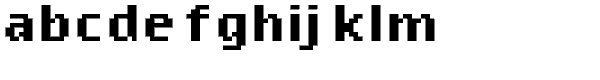 Datdata Regular Font LOWERCASE