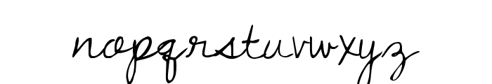 Dawning of a New Day Font LOWERCASE