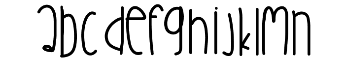 DayDreaming Font LOWERCASE