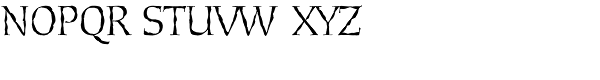 Daybreak Lx Regular Font UPPERCASE