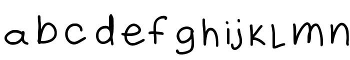 daddy Font LOWERCASE
