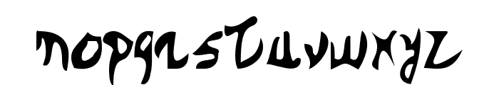 DBE-Arcturus Font LOWERCASE