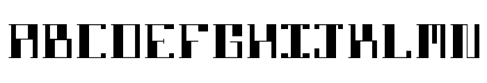 DBE-Lithium Font UPPERCASE