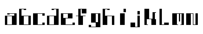 DBE-Lithium Font LOWERCASE