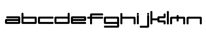 DDD Pipe Bold Font LOWERCASE