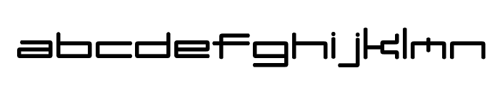 DDD Pipe Font LOWERCASE