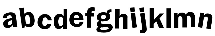 DdaftT-lowercase Font LOWERCASE