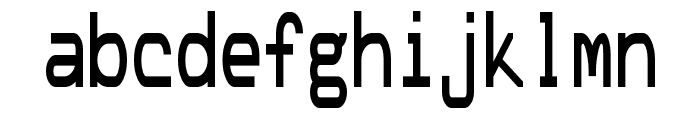 DEC-Terminal-Modern Font LOWERCASE