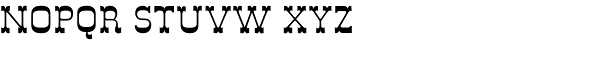 De Louisville Small Caps Font LOWERCASE