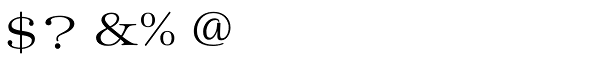 DeSoto Font OTHER CHARS