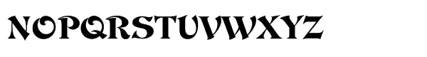 DeVinneâ„¢ Ornament Std Regular Font UPPERCASE