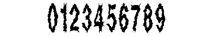 Dead Alive Font OTHER CHARS
