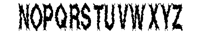 Dead Alive Font LOWERCASE