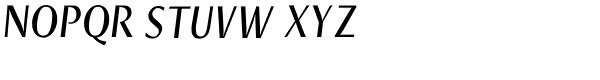 Decennie Express JY OSF Italic Font UPPERCASE