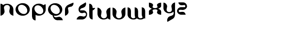 Decline-Regular Font UPPERCASE