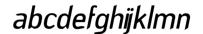 DeconStruct-LightOblique Font LOWERCASE