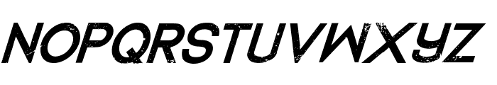 DedecusPutro-Italic Font UPPERCASE