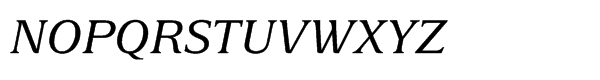 Delima™ Std Italic Font UPPERCASE