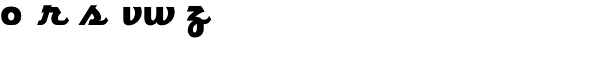 Deliscript Alts Font LOWERCASE