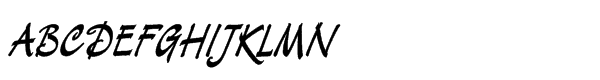 Demian™ Std Bold Font UPPERCASE