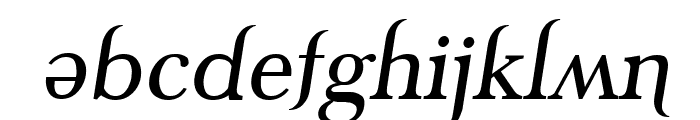 Denial Old Style Italic Font LOWERCASE
