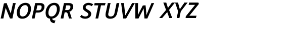 Depot Medium Italic Font UPPERCASE